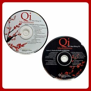 Dr. Mao Shing Ni Qi Meditations 2CD Set Wellness Audio Health Guide Excellent